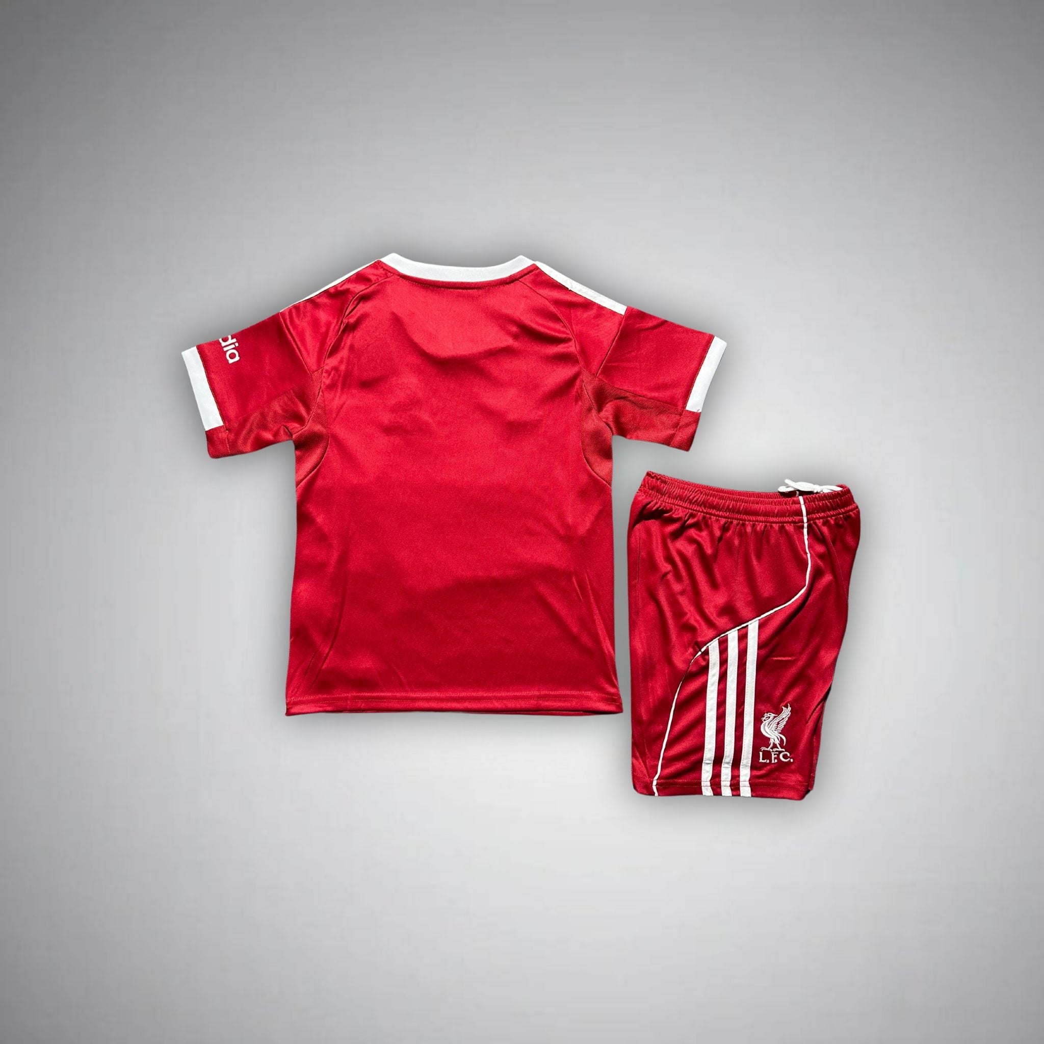 25/26 Liverpool Home Kids Size Kit - Premium Quality Jersey at FootballPrestige.com