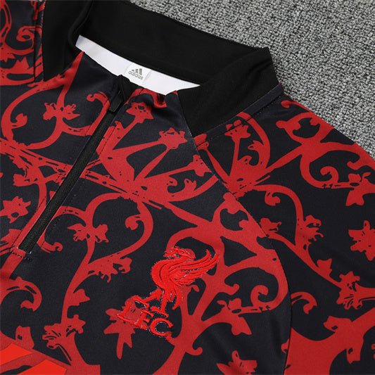 25/26 Liverpool Pre - Match Kids Size Tracksuit - Premium Quality Jersey at FootballPrestige.com