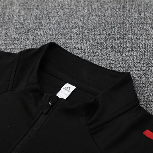 25/26 Liverpool Training Black Kids Size Tracksuit - Premium Quality Jersey at FootballPrestige.com