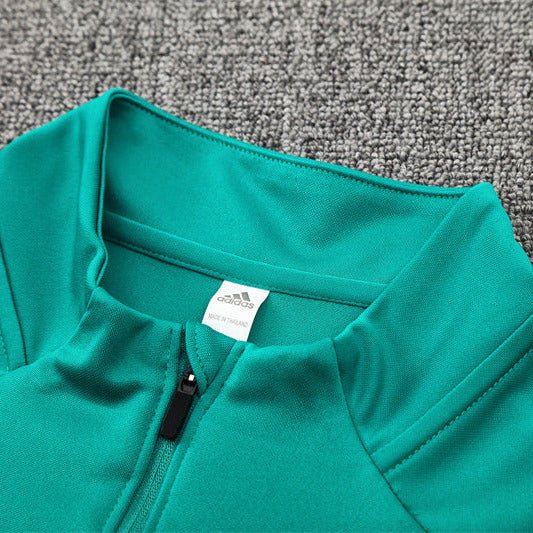 25/26 Liverpool Training Green Kids Size Tracksuit - Premium Quality Jersey at FootballPrestige.com