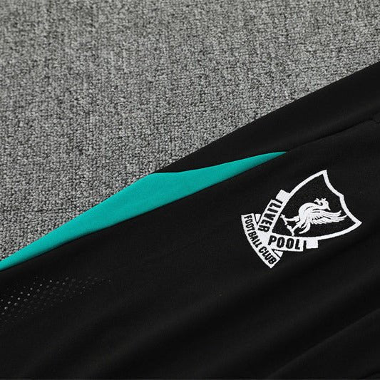 25/26 Liverpool Training Green Kids Size Tracksuit - Premium Quality Jersey at FootballPrestige.com