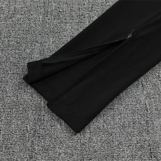 25/26 Manchester City x Asahi Black Kids Size Tracksuit - Premium Quality Jersey at FootballPrestige.com