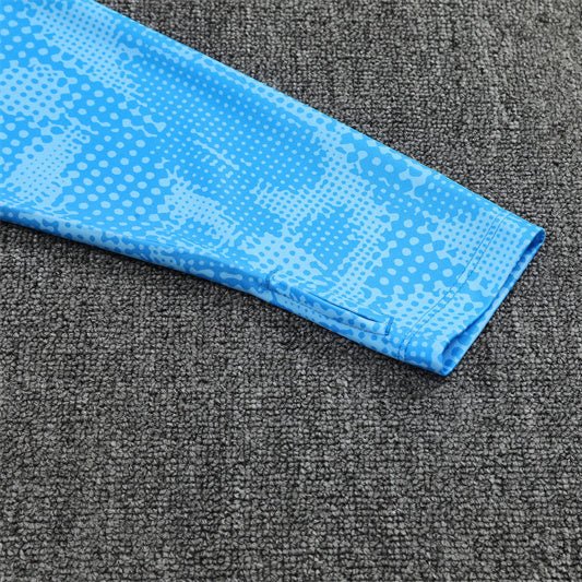 25/26 Manchester City x Asahi Blue Kids Size Tracksuit - Premium Quality Jersey at FootballPrestige.com