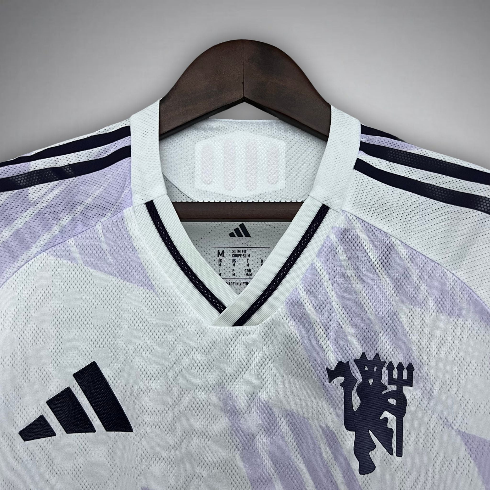 25/26 Manchester United Away Kit - Premium Quality Jersey at FootballPrestige.com