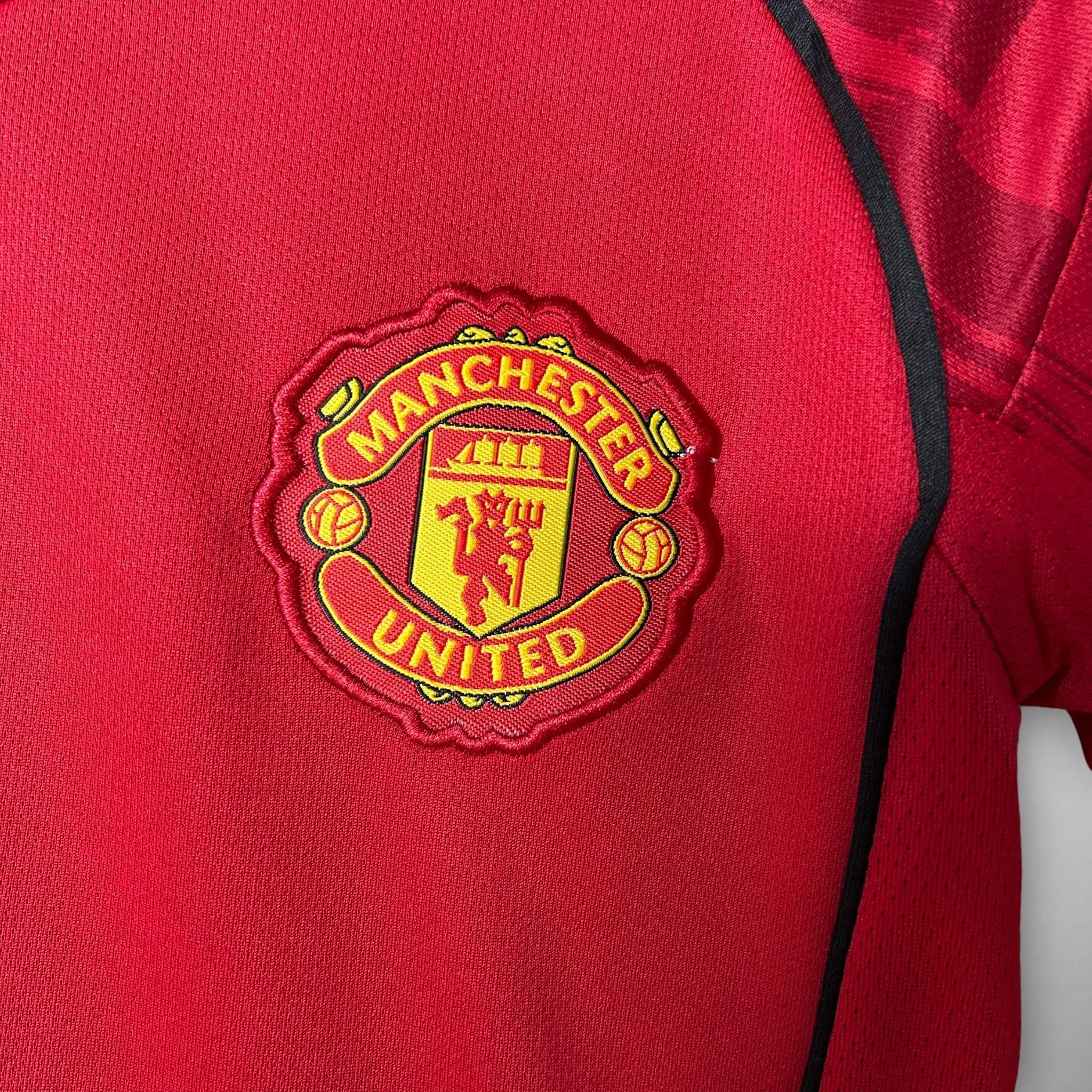 25/26 Manchester United Home Kids Size Kit - Premium Quality Jersey at FootballPrestige.com