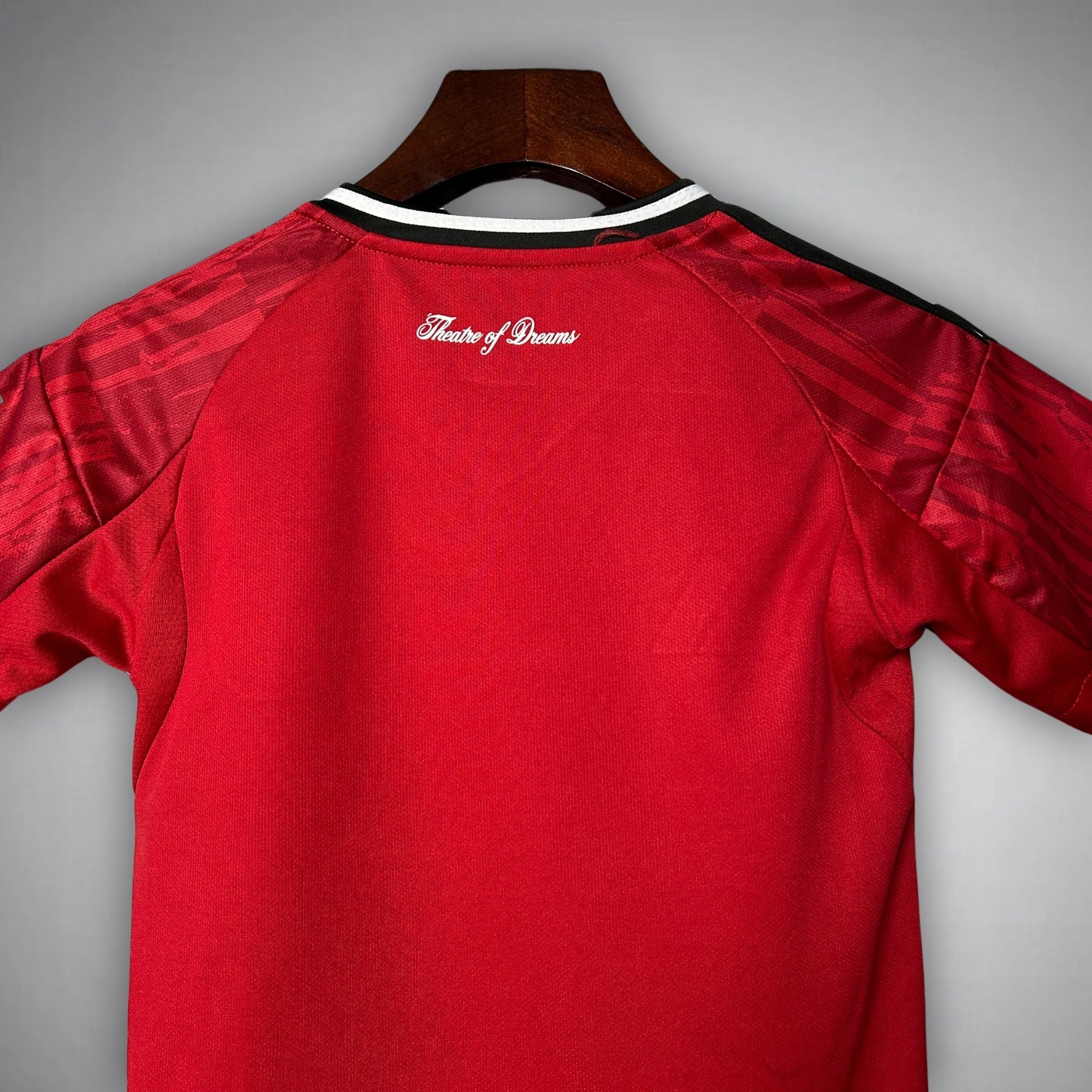 25/26 Manchester United Home Kids Size Kit - Premium Quality Jersey at FootballPrestige.com