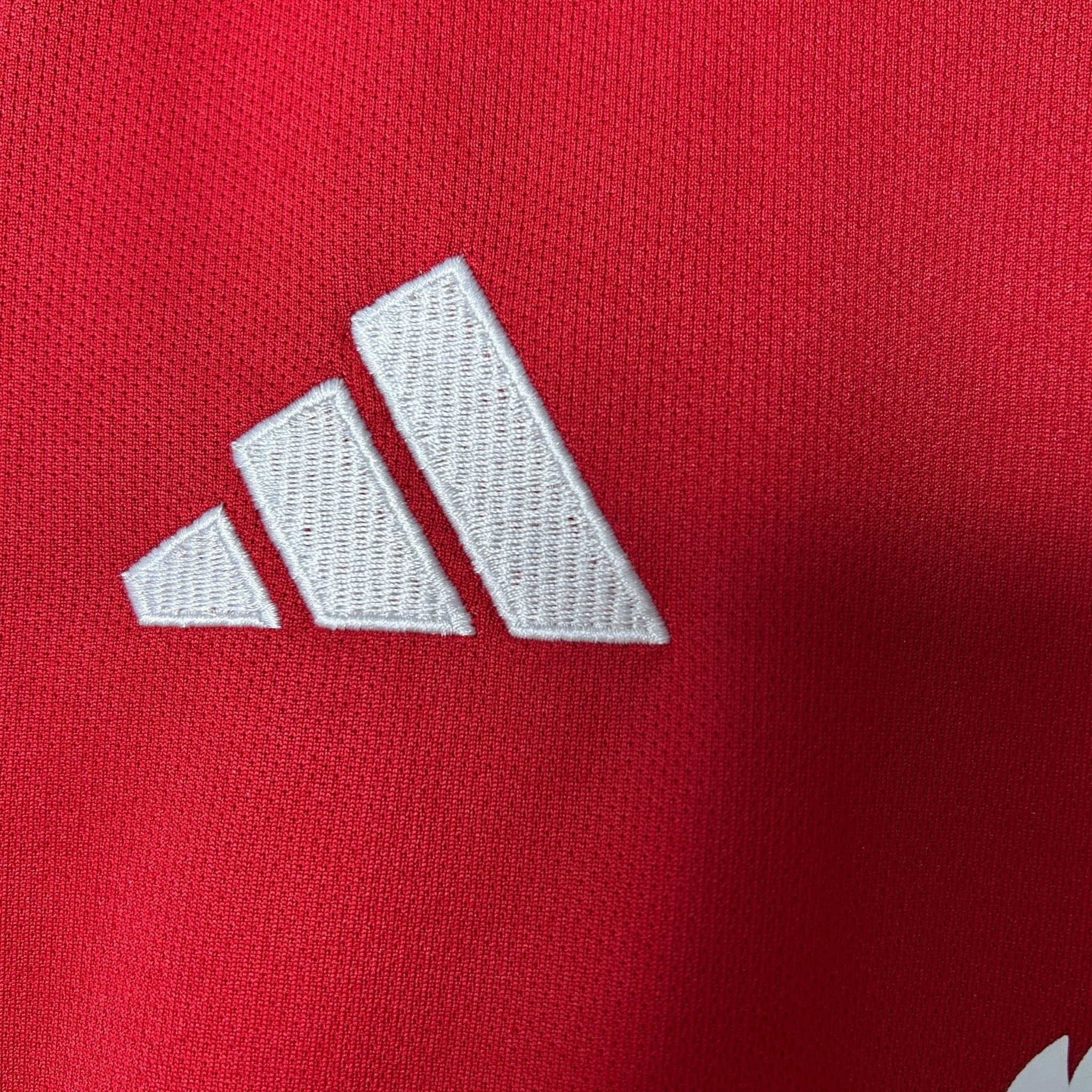 25/26 Manchester United Home Kids Size Kit - Premium Quality Jersey at FootballPrestige.com