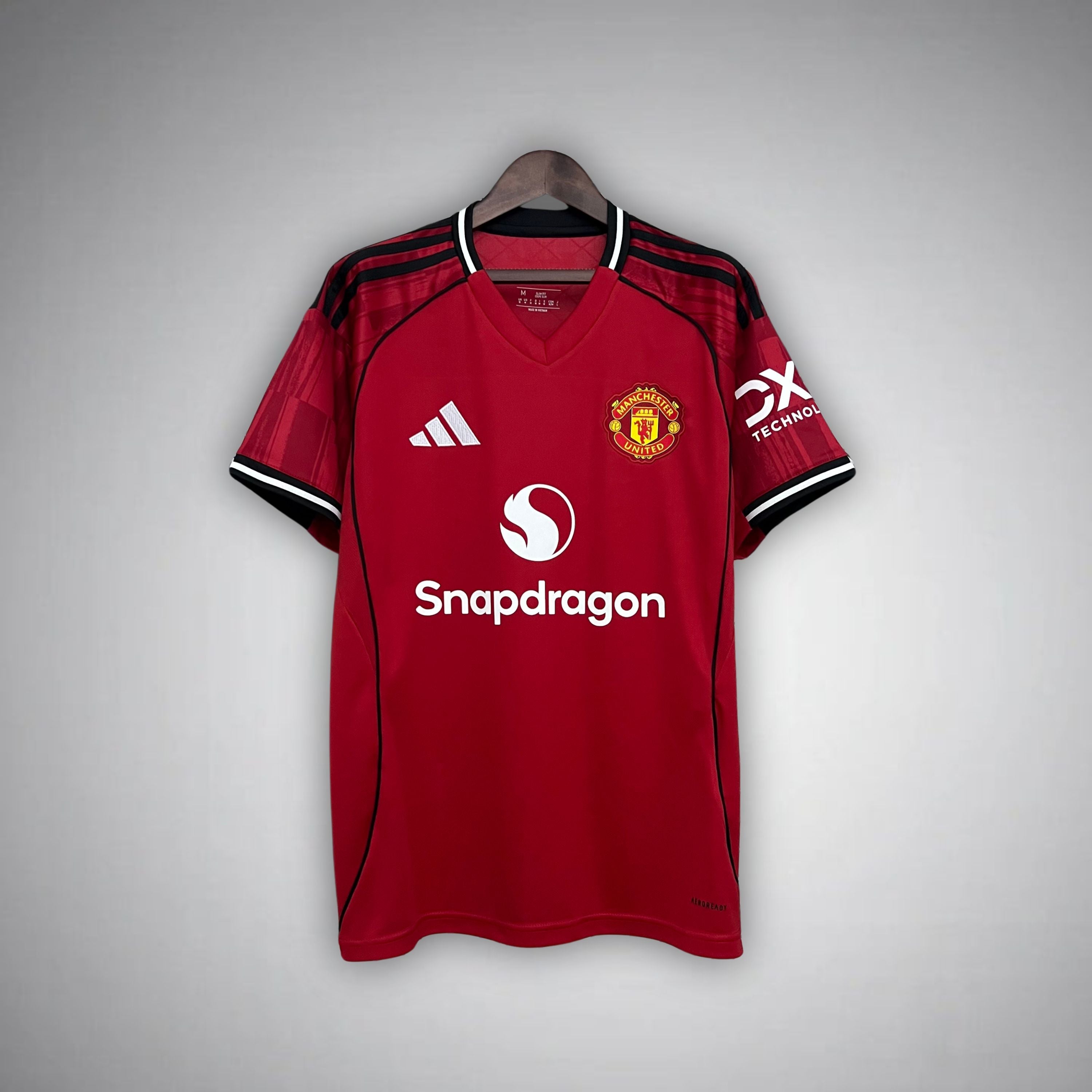 25/26 Manchester United Home Kit - Premium Quality Jersey at FootballPrestige.com
