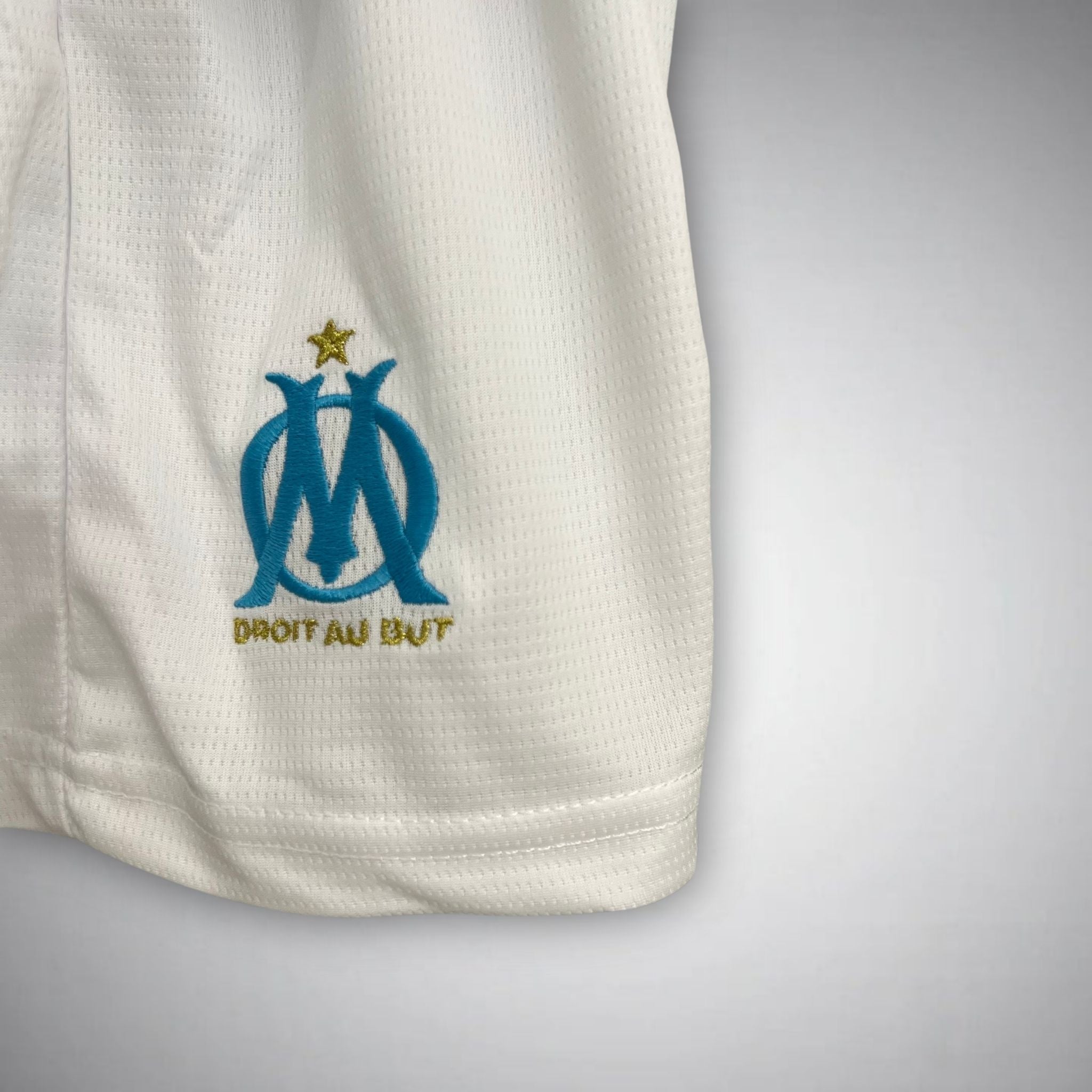 25/26 Marseille Home Kids Size Kit - Premium Quality Jersey at FootballPrestige.com
