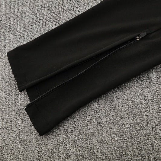 25/26 Napoli Training Black Kids Size Tracksuit - Premium Quality Jersey at FootballPrestige.com