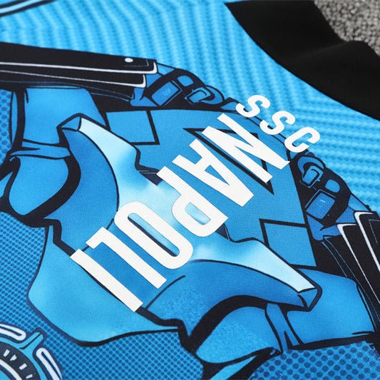 25/26 Napoli Training Blue Tracksuit - Premium Quality Jersey at FootballPrestige.com