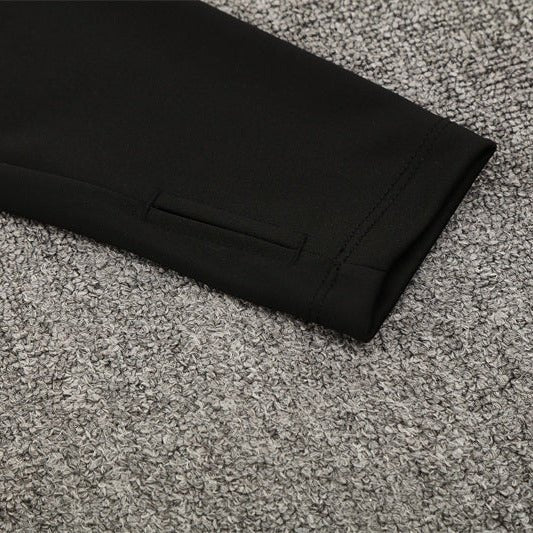 25/26 Portugal Training Black Kids Size Tracksuit - Premium Quality Jersey at FootballPrestige.com