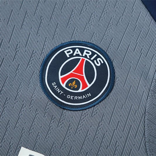 25/26 PSG Training Grey Kids Size Tracksuit - Premium Quality Jersey at FootballPrestige.com