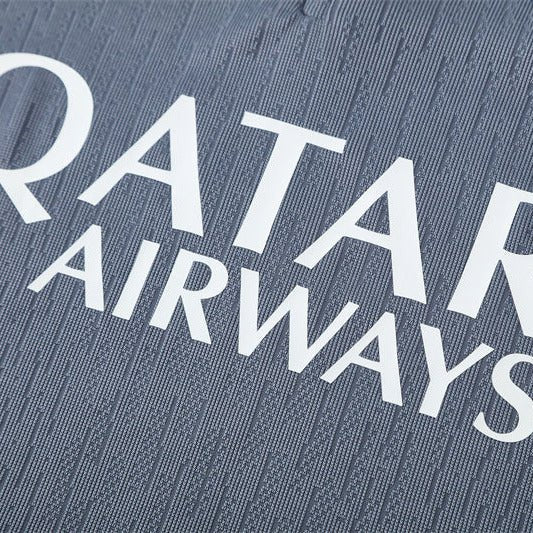 25/26 PSG Training Grey Tracksuit - Premium Quality Jersey at FootballPrestige.com