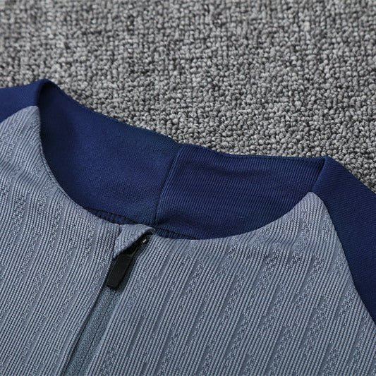 25/26 PSG Training Grey Tracksuit - Premium Quality Jersey at FootballPrestige.com