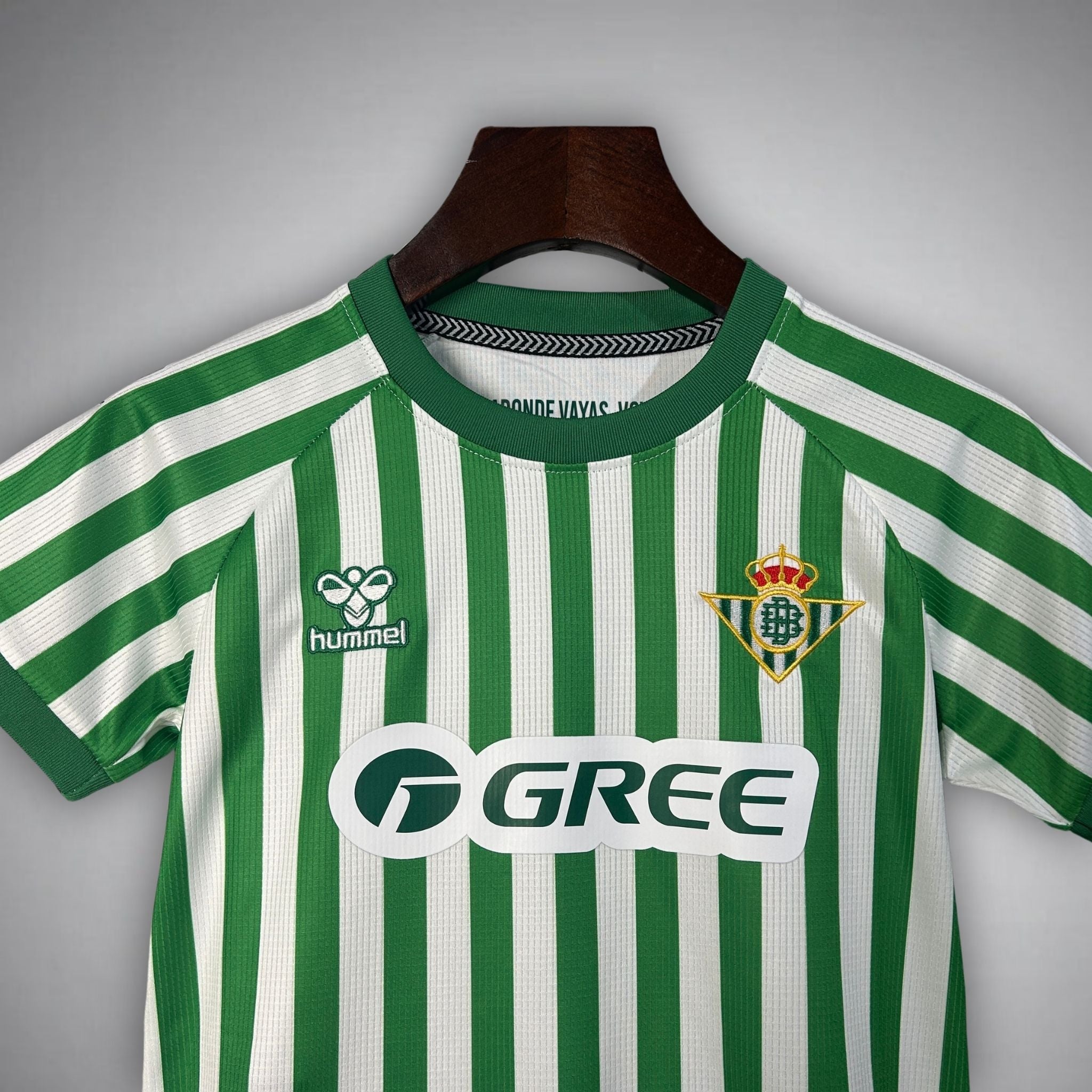25/26 Real Betis Home Kids Size Kit - Premium Quality Jersey at FootballPrestige.com