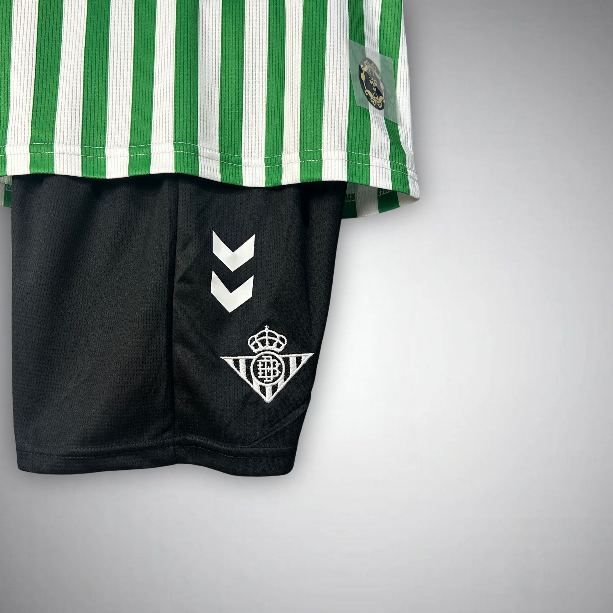 25/26 Real Betis Home Kids Size Kit - Premium Quality Jersey at FootballPrestige.com