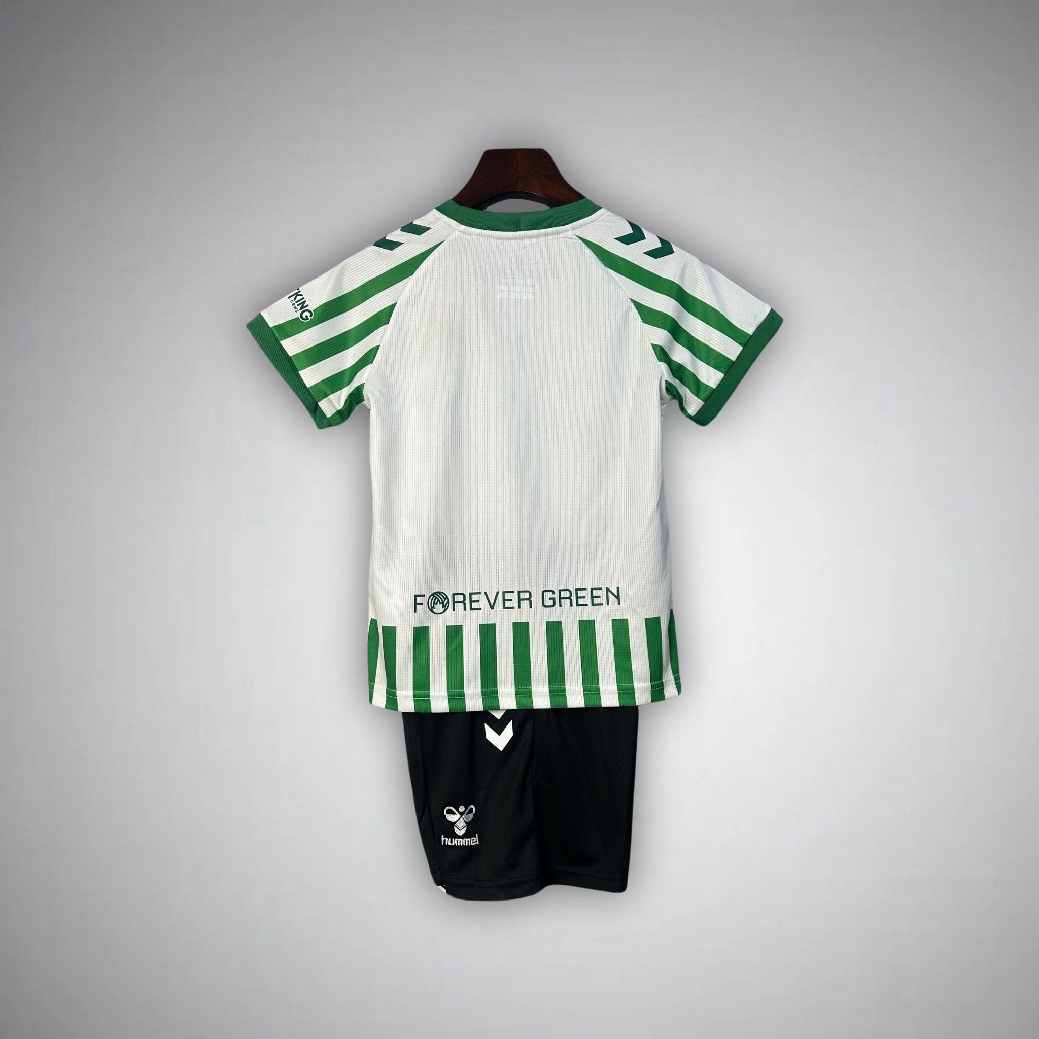 25/26 Real Betis Home Kids Size Kit - Premium Quality Jersey at FootballPrestige.com