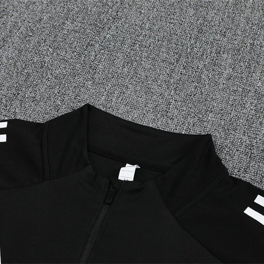 25/26 Real Madrid 1/4 Zip Training Kids Size Tracksuit - Premium Quality Jersey at FootballPrestige.com