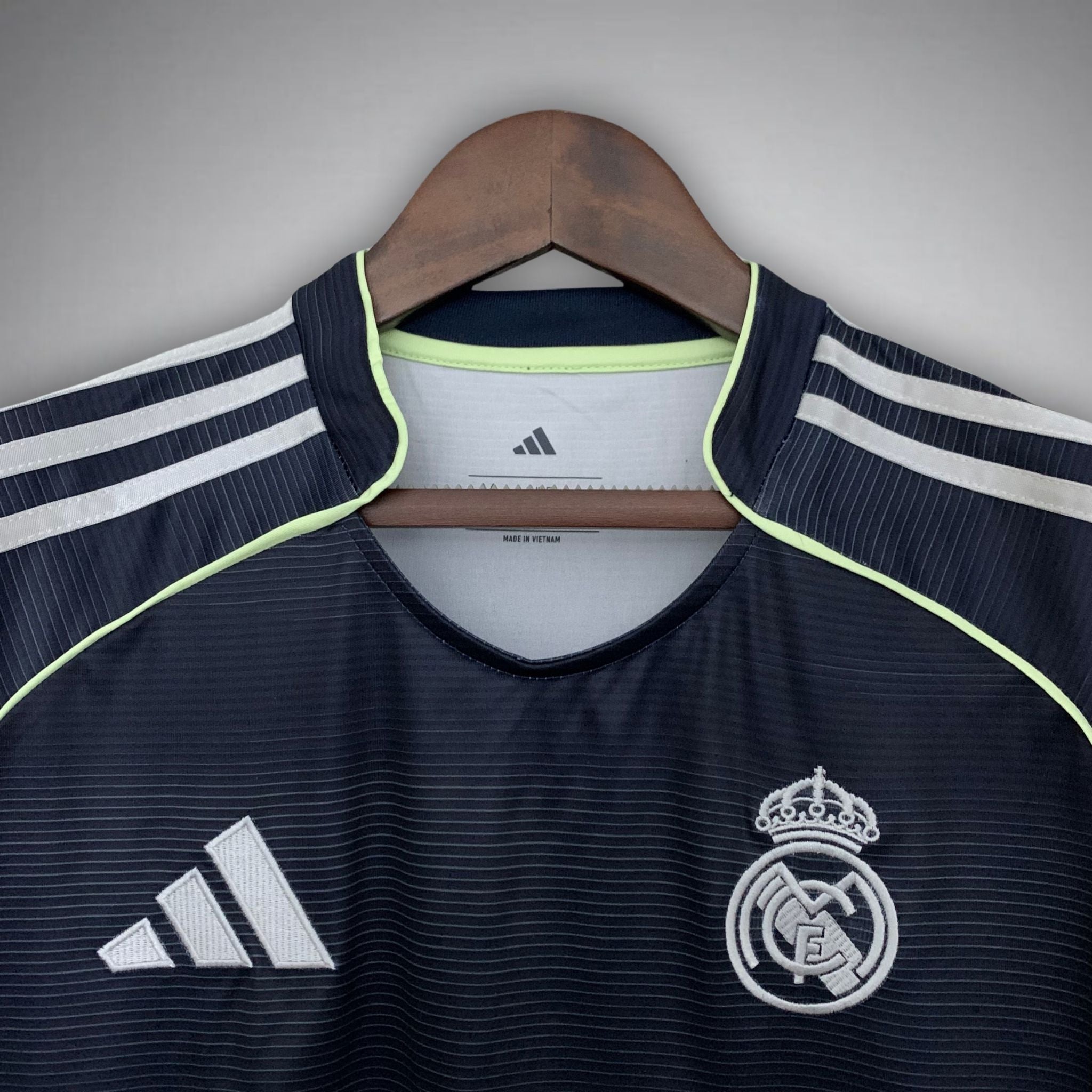 25/26 Real Madrid Away Kit - Premium Quality Jersey at FootballPrestige.com