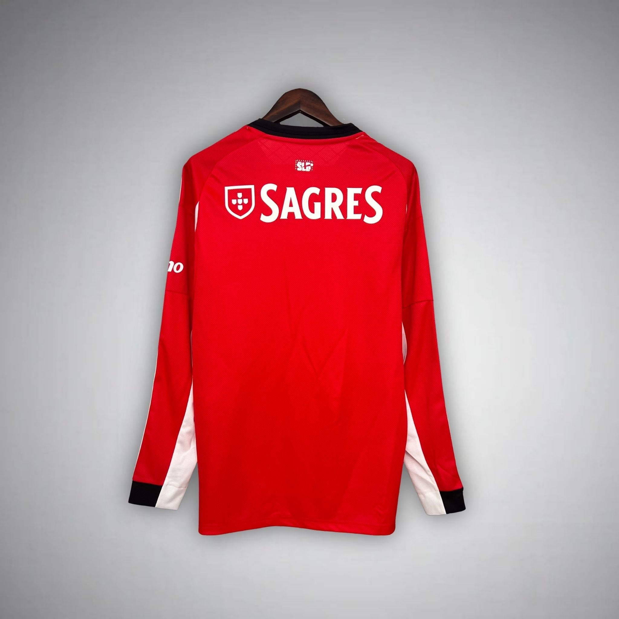 25/26 SL Benfica Home Long Sleeve Kit - Premium Quality Jersey at FootballPrestige.com