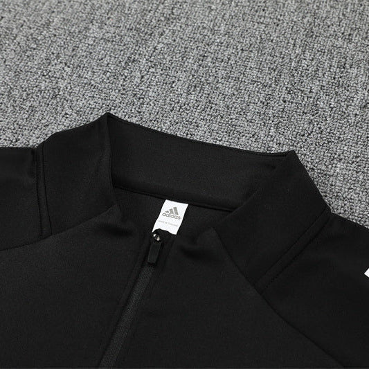 25/26 Germany Training Black Kids Size Tracksuit