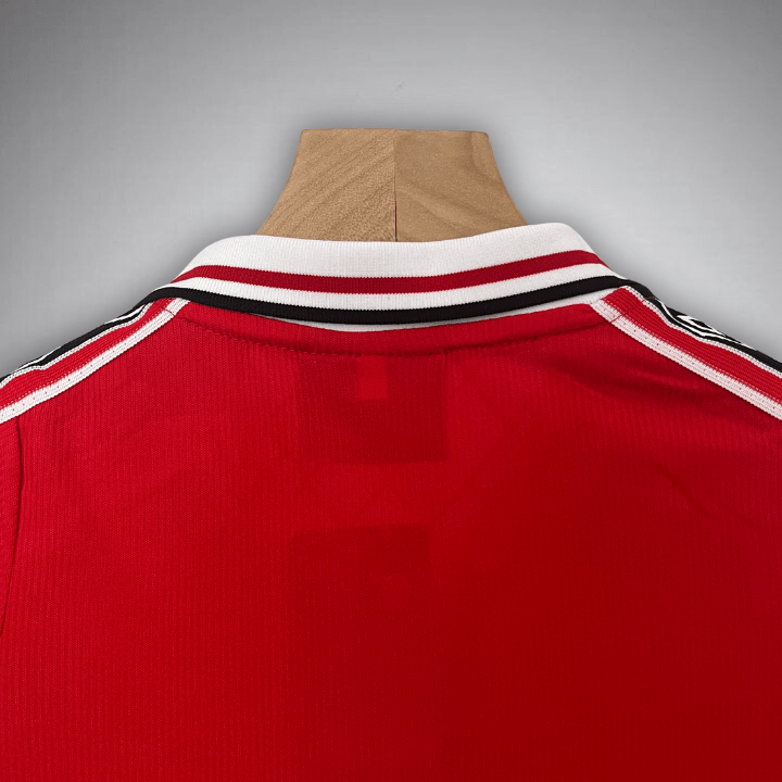 98/99 Manchester United Home Kids Size Kit - Premium Quality Jersey at FootballPrestige.com