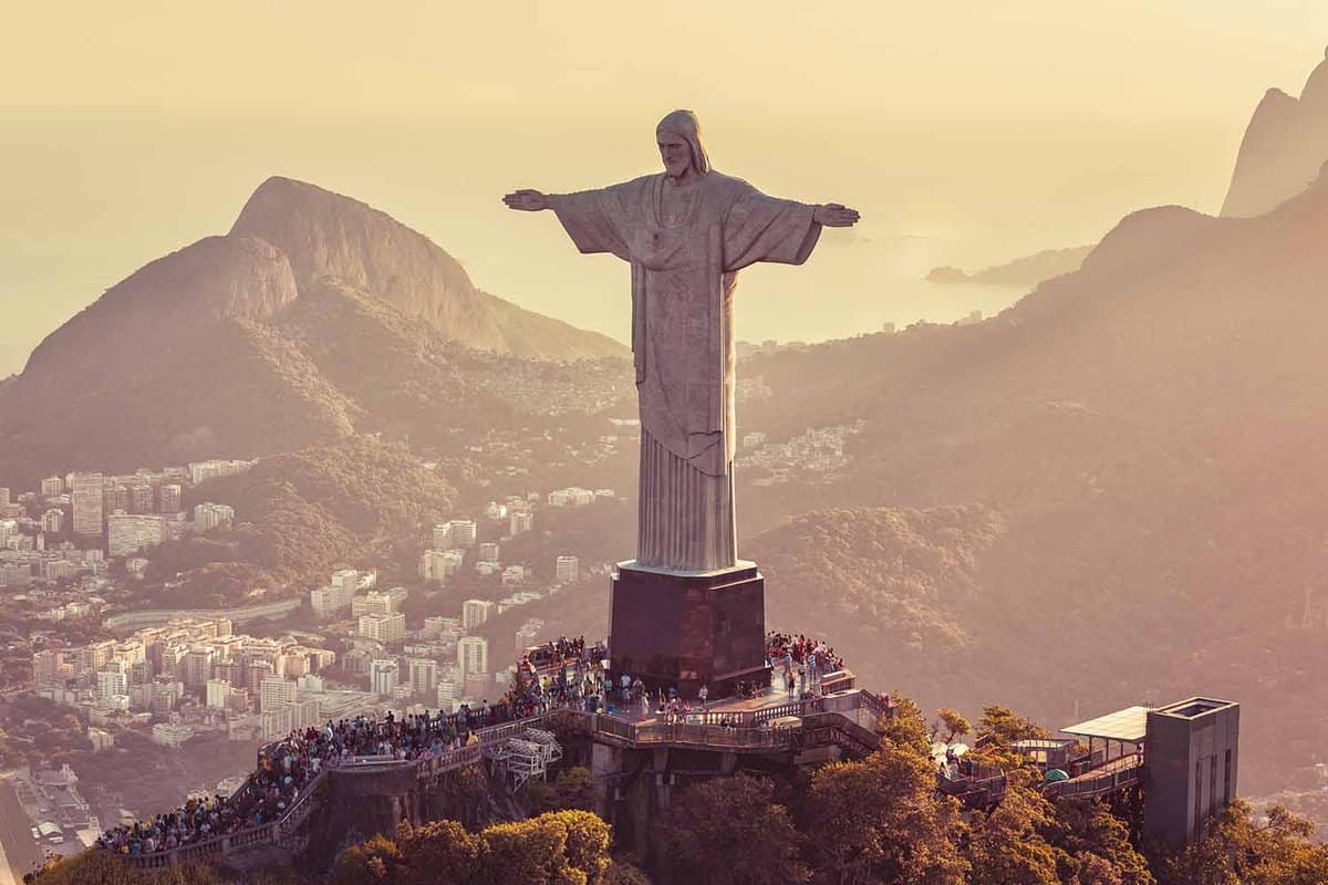 Rio de Janiero Christ the Redeemer Brazil Jesus Football Premium Kit - Football Prestige