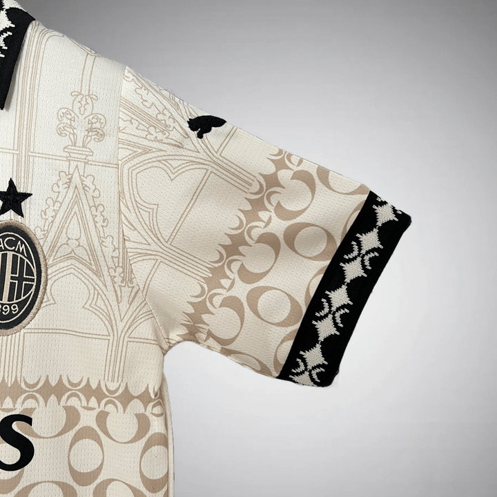 AC Milan 2024 Kids Size 4th Kit - Premium Quality Jersey at FootballPrestige.com