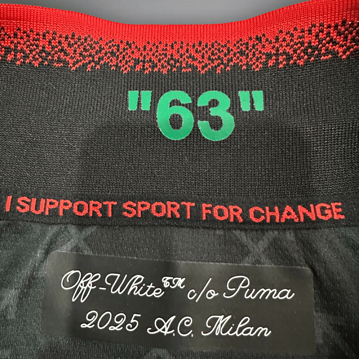 AC Milan x Off - White "Diavoli" Premium Kit - Premium Quality Jersey at FootballPrestige.com