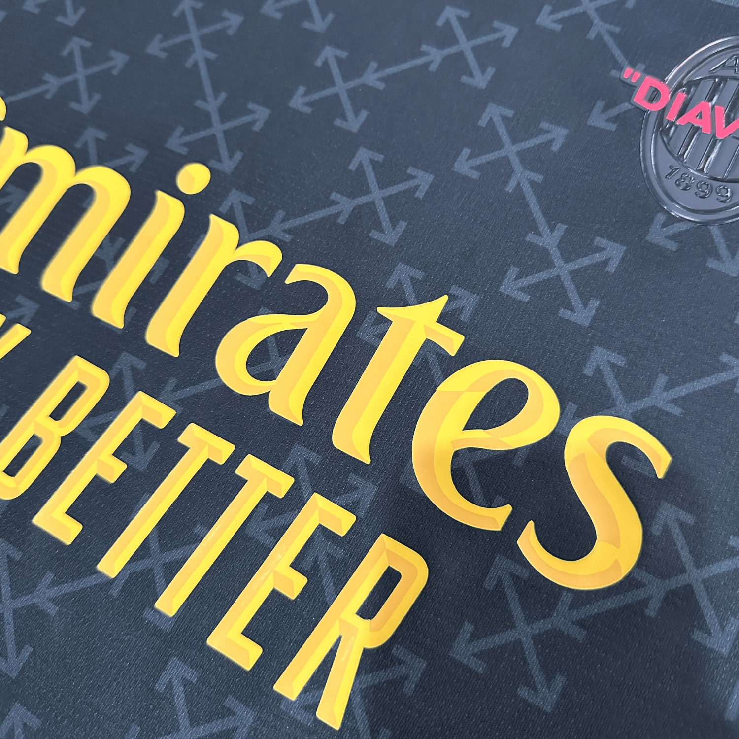 AC Milan x Off - White "Diavoli" Premium Kit - Premium Quality Jersey at FootballPrestige.com