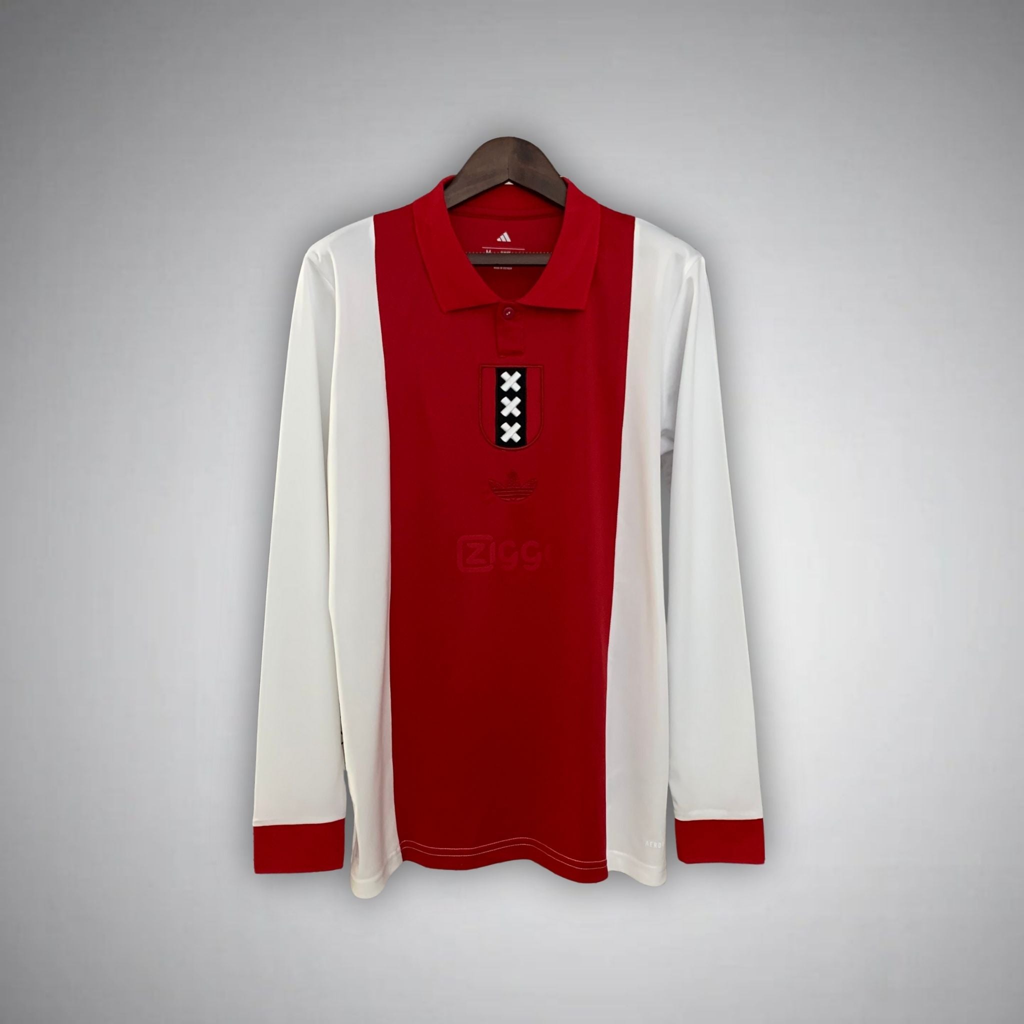 Ajax 125th Anniversary Premium Long Sleeve Kit - Premium Quality Jersey at FootballPrestige.com