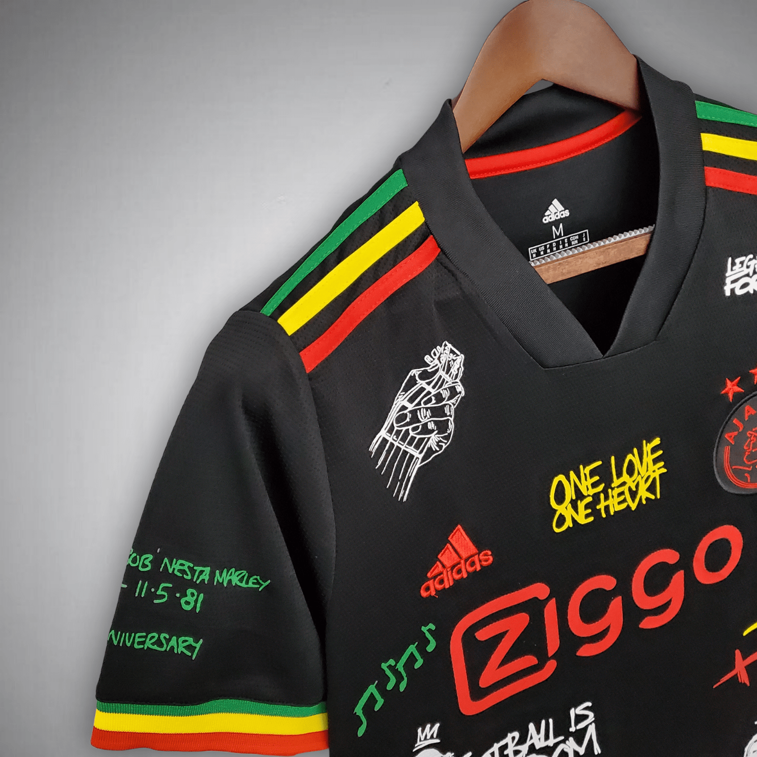 Ajax "Bob Marley" Premium Kit - Premium Quality Jersey at FootballPrestige.com