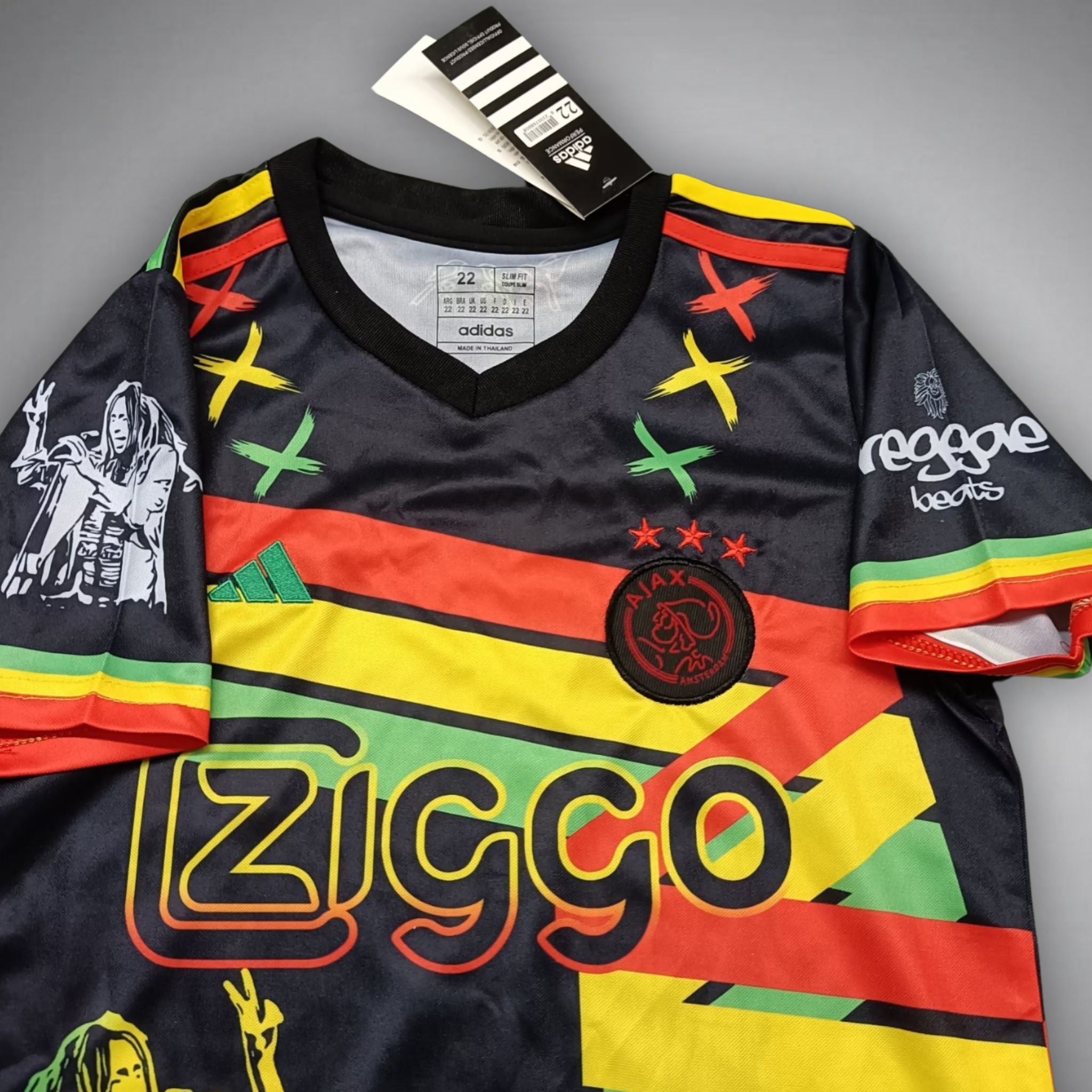 Ajax "Reggaeton" Premium Kids Size Kit - Premium Quality Jersey at FootballPrestige.com