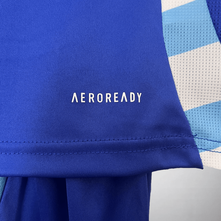 Argentina 2024 Away Kids Size Kit - Premium Quality Jersey at FootballPrestige.com
