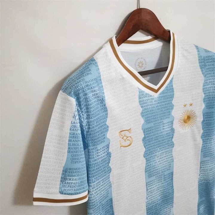 Argentina "Maradona" Commemorative Kit - Premium Quality Jersey at FootballPrestige.com