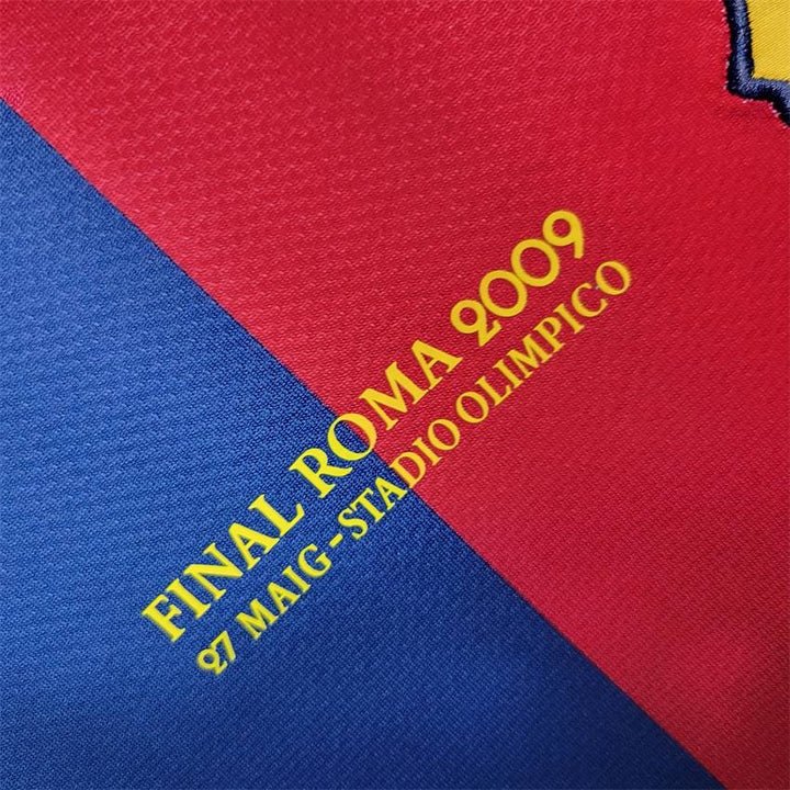Barcelona 2009 UCL Final Kit - Premium Quality Jersey at FootballPrestige.com