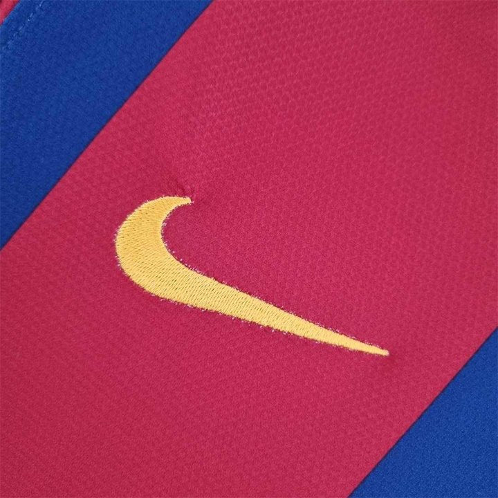 Barcelona 2010 - 2011 Long Sleeve Home Kit - Premium Quality Jersey at FootballPrestige.com