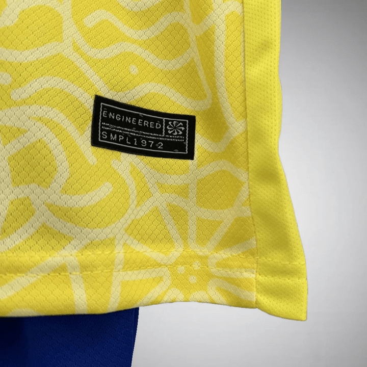 Brazil 2024 Home Kids Size Kit - Premium Quality Jersey at FootballPrestige.com