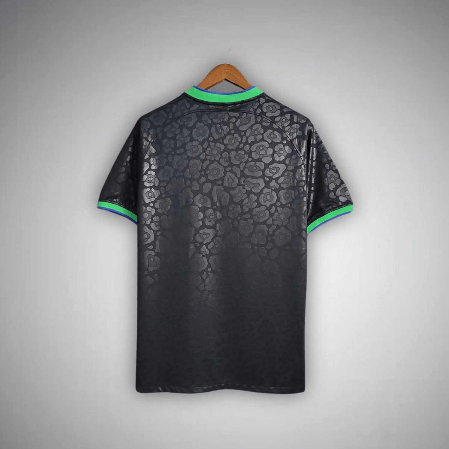 Brazil "Black Leopard" Premium Kit - Premium Quality Jersey at FootballPrestige.com