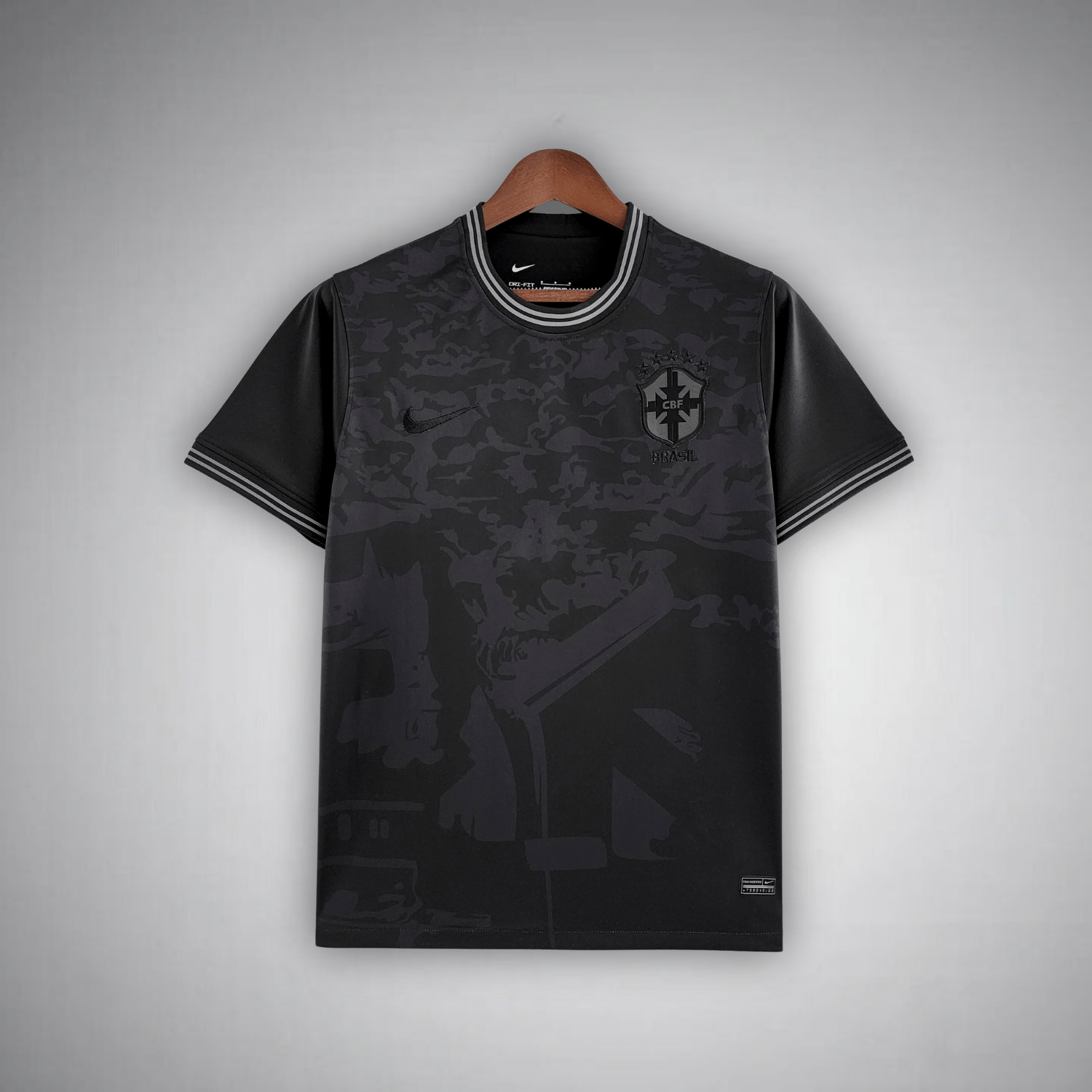 Brazil "Blackout" Premium Kit - Premium Quality Jersey at FootballPrestige.com