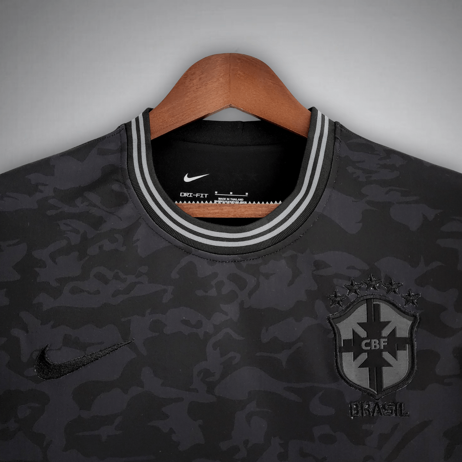 Brazil "Blackout" Premium Kit - Premium Quality Jersey at FootballPrestige.com