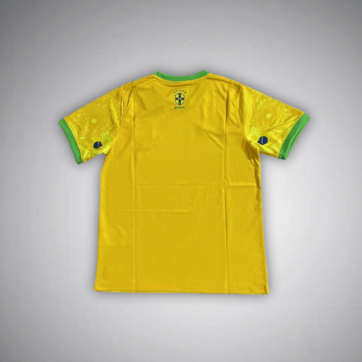 Brazil "Christ the Redeemer" Premium Kit - Premium Quality Jersey at FootballPrestige.com
