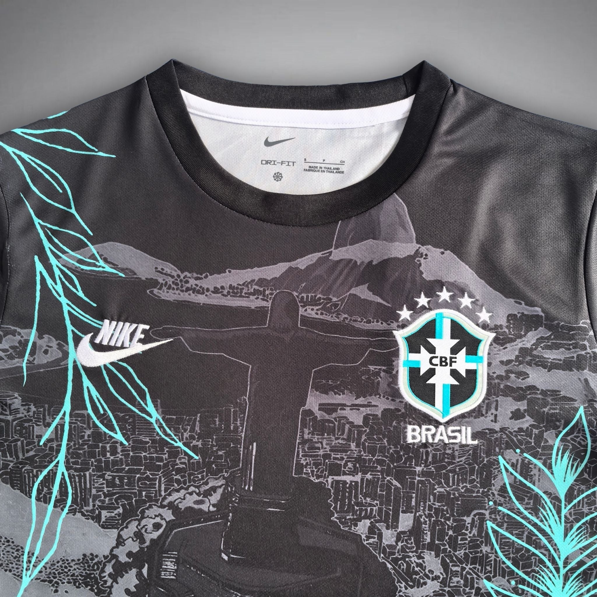 Brazil "Christo Noire" Premium Kit - Premium Quality Jersey at FootballPrestige.com