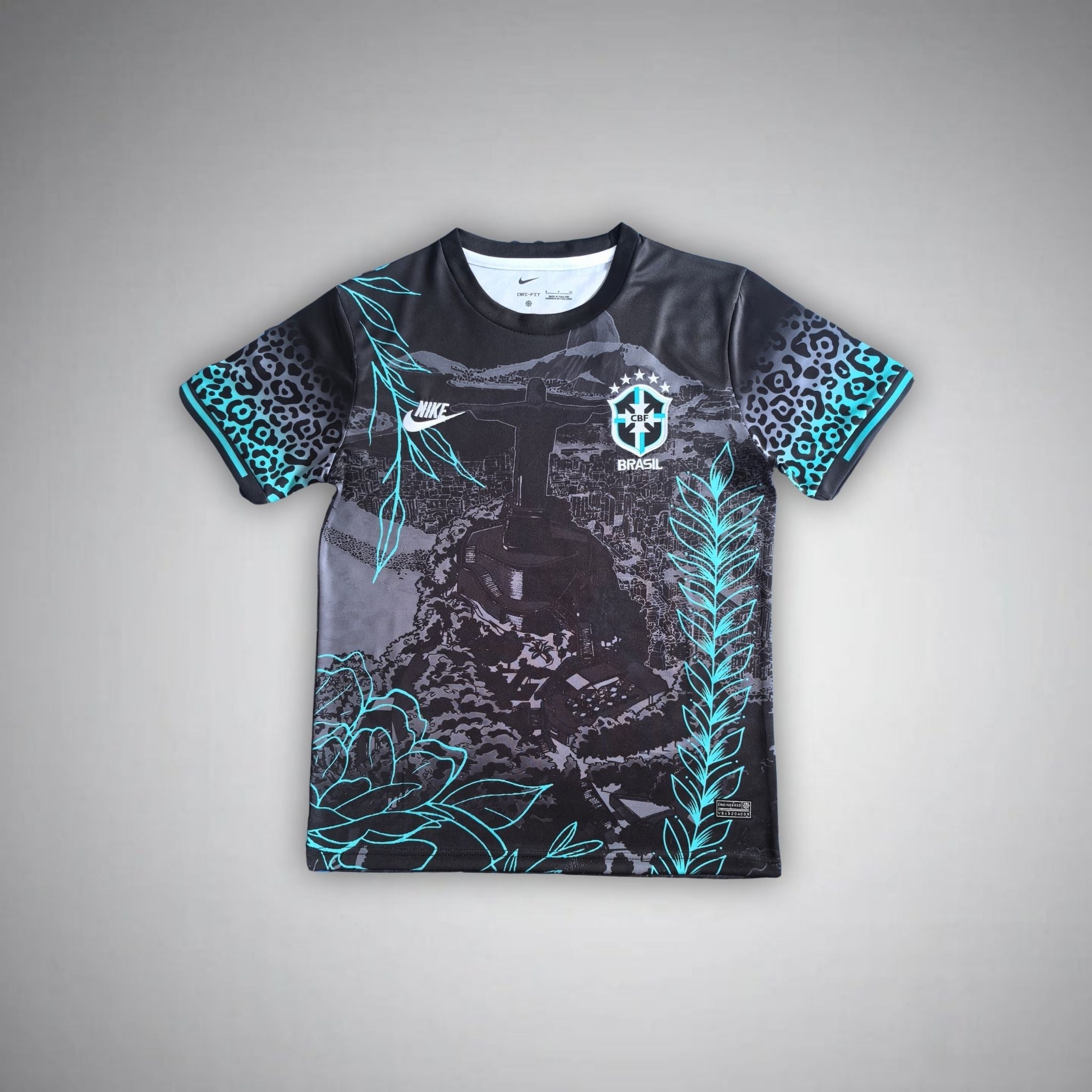 Brazil "Christo Noire" Premium Kit - Premium Quality Jersey at FootballPrestige.com