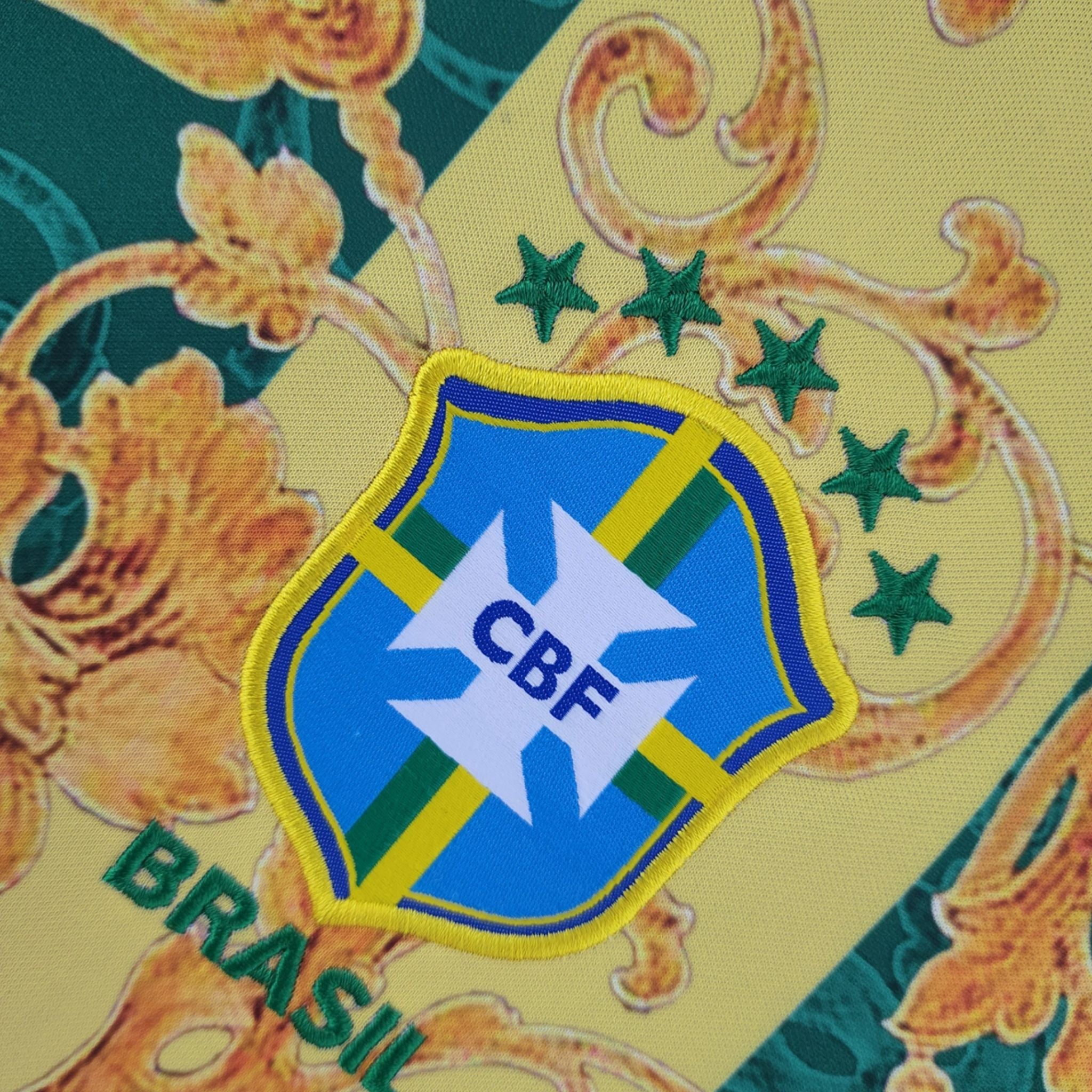 Brazil "Flor de Jogo" Premium Kit - Premium Quality Jersey at FootballPrestige.com