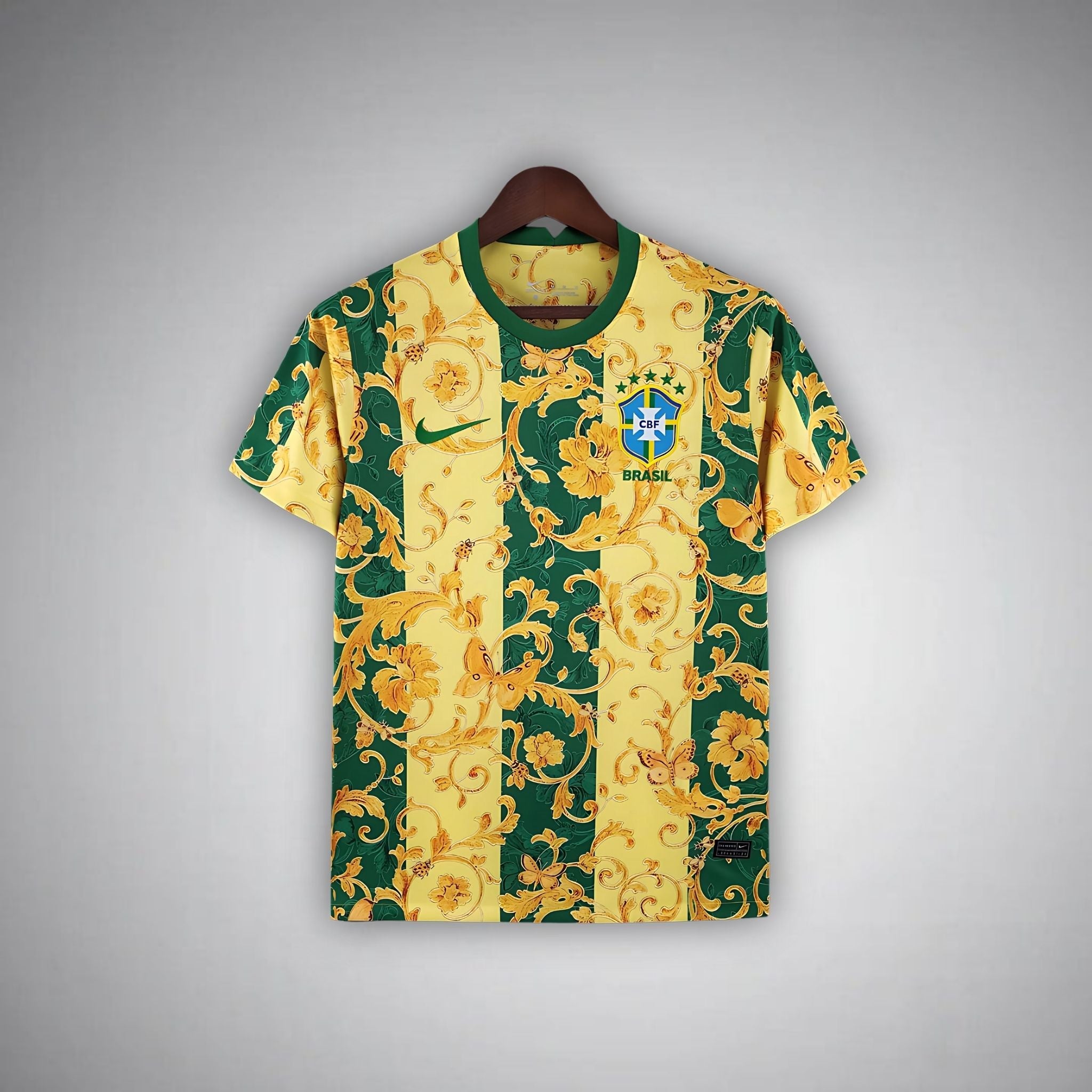 Brazil "Flor de Jogo" Premium Kit - Premium Quality Jersey at FootballPrestige.com