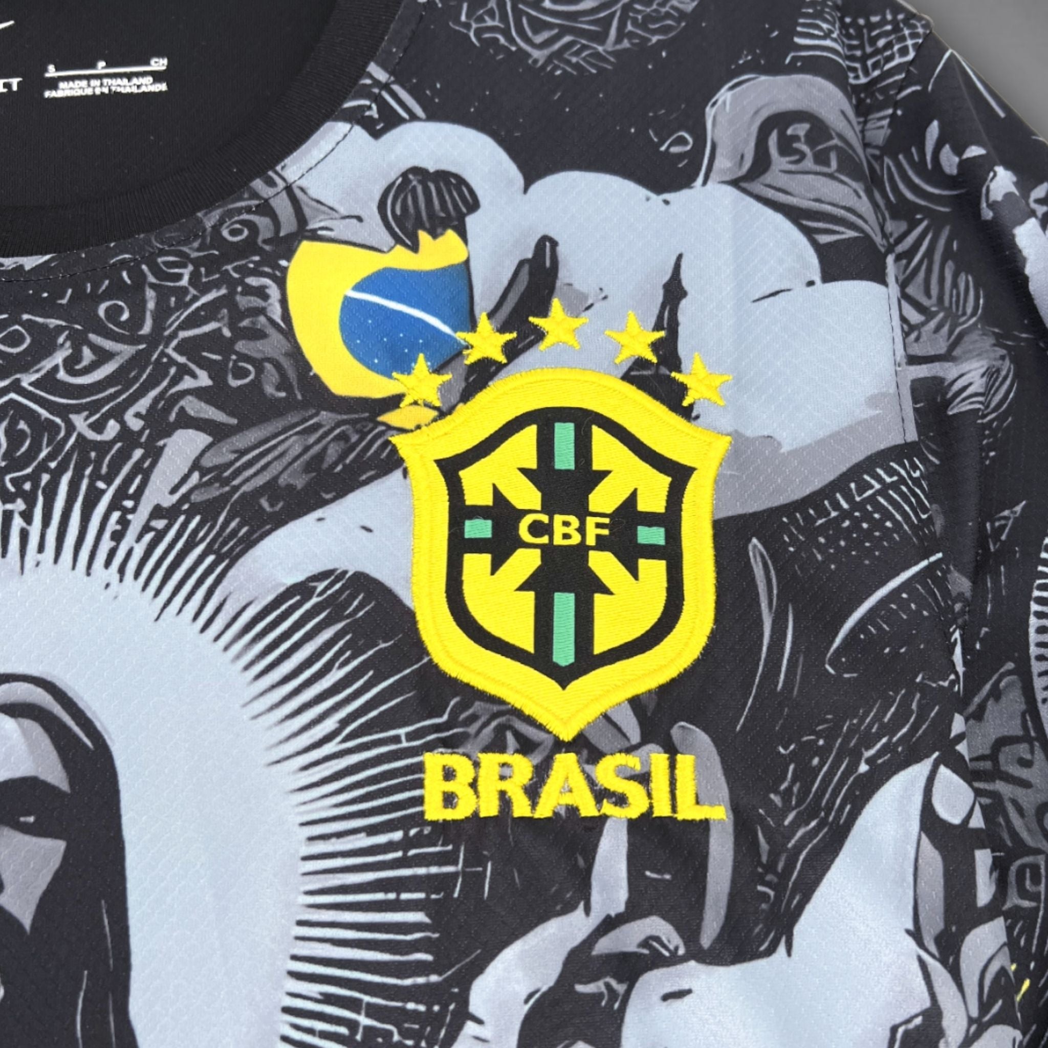 Brazil "Jesus" Premium Kit - Premium Quality Jersey at FootballPrestige.com