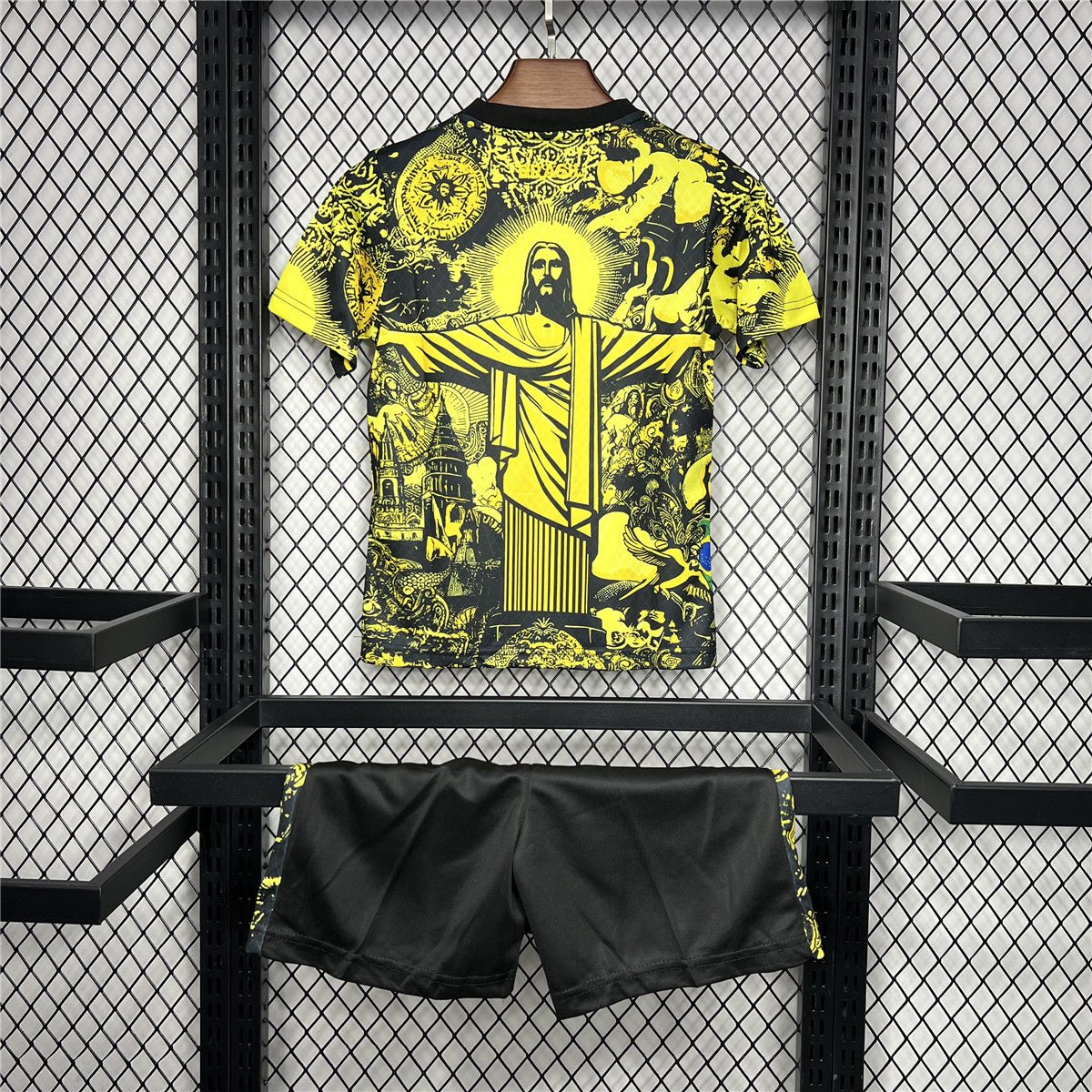 Brazil "Jesus" Special Kit Yellow Edition - Premium Quality Jersey at FootballPrestige.com
