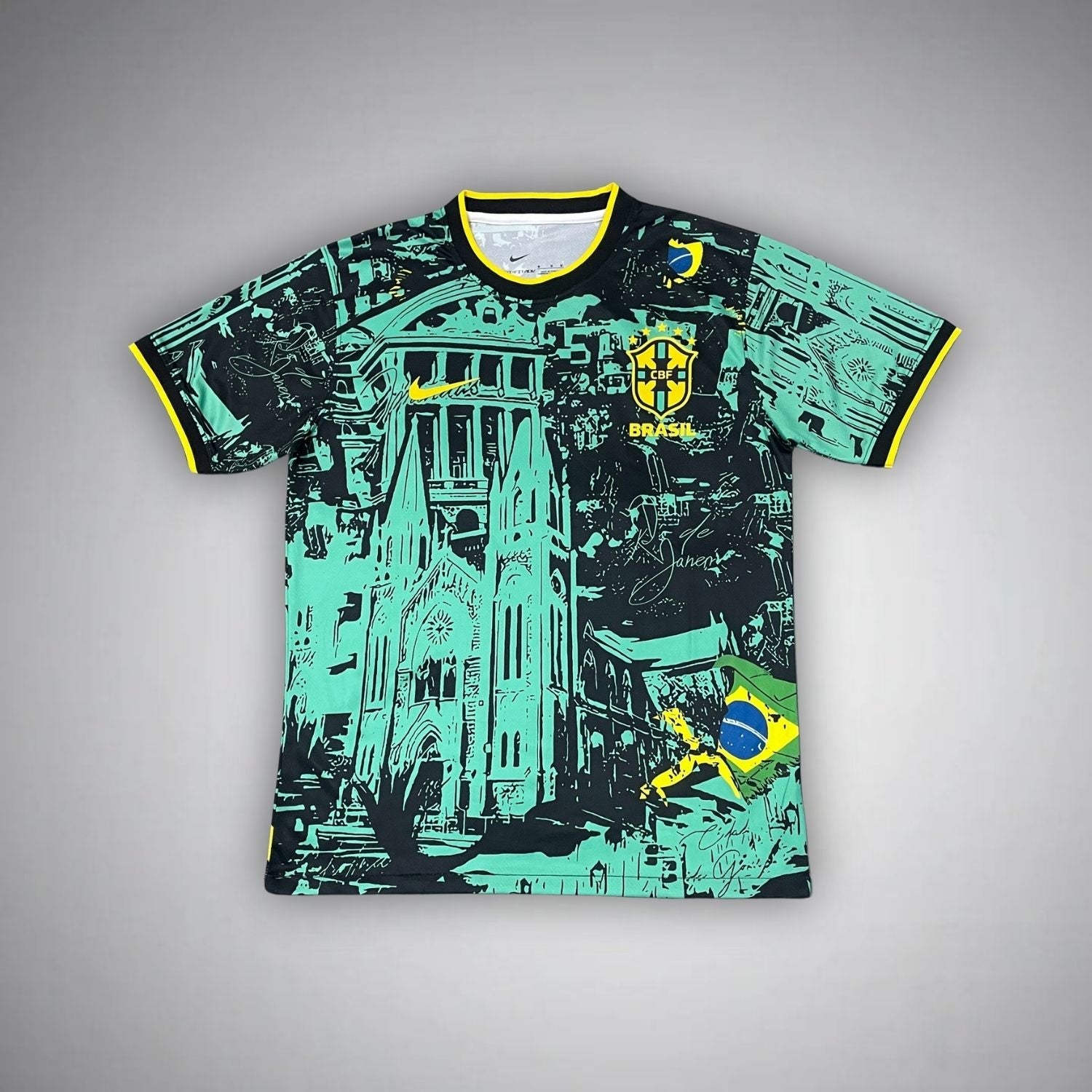 Brazil "Luz da Favela" Premium Kit - Premium Quality Jersey at FootballPrestige.com